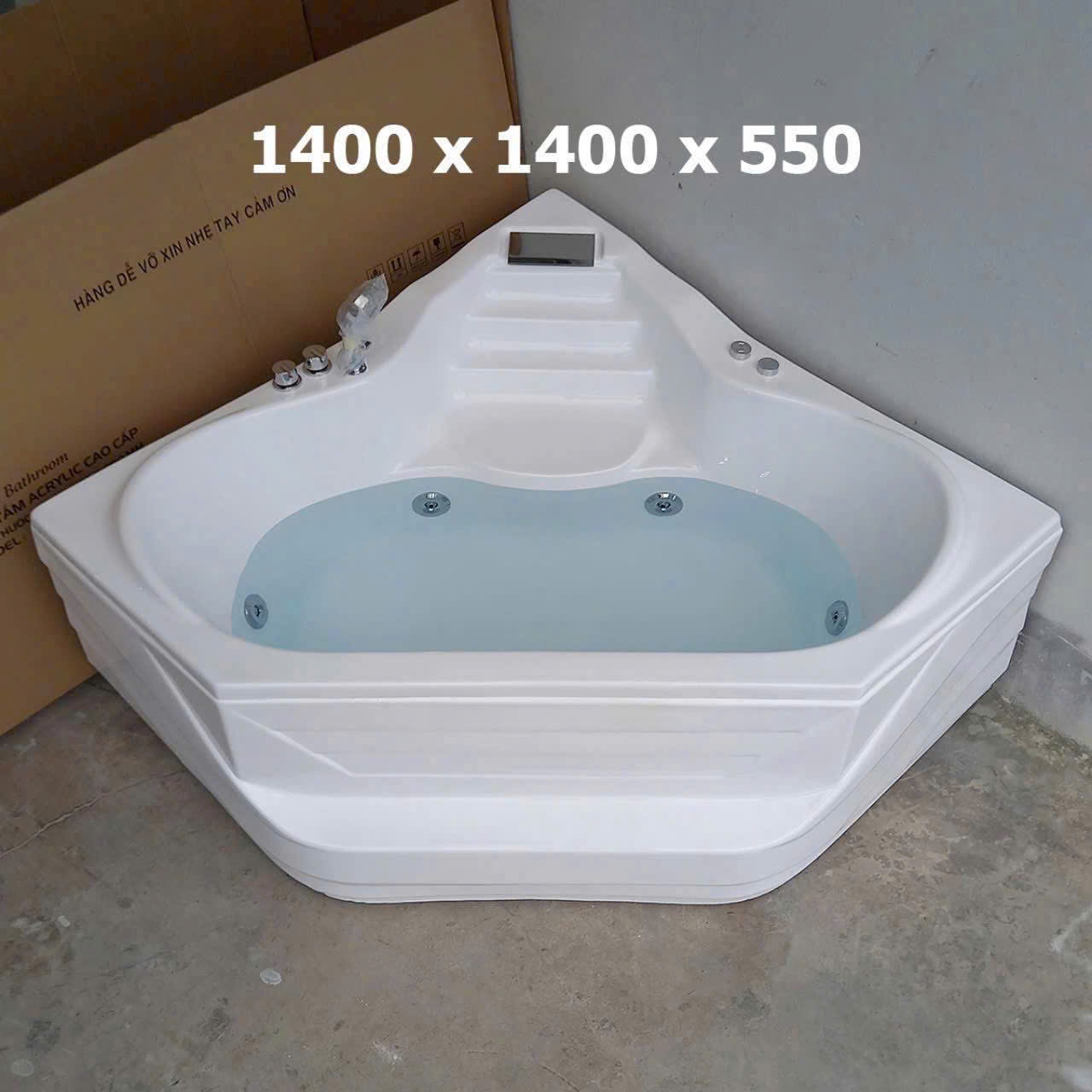 Bồn Tắm Góc 1m4 KT-14
