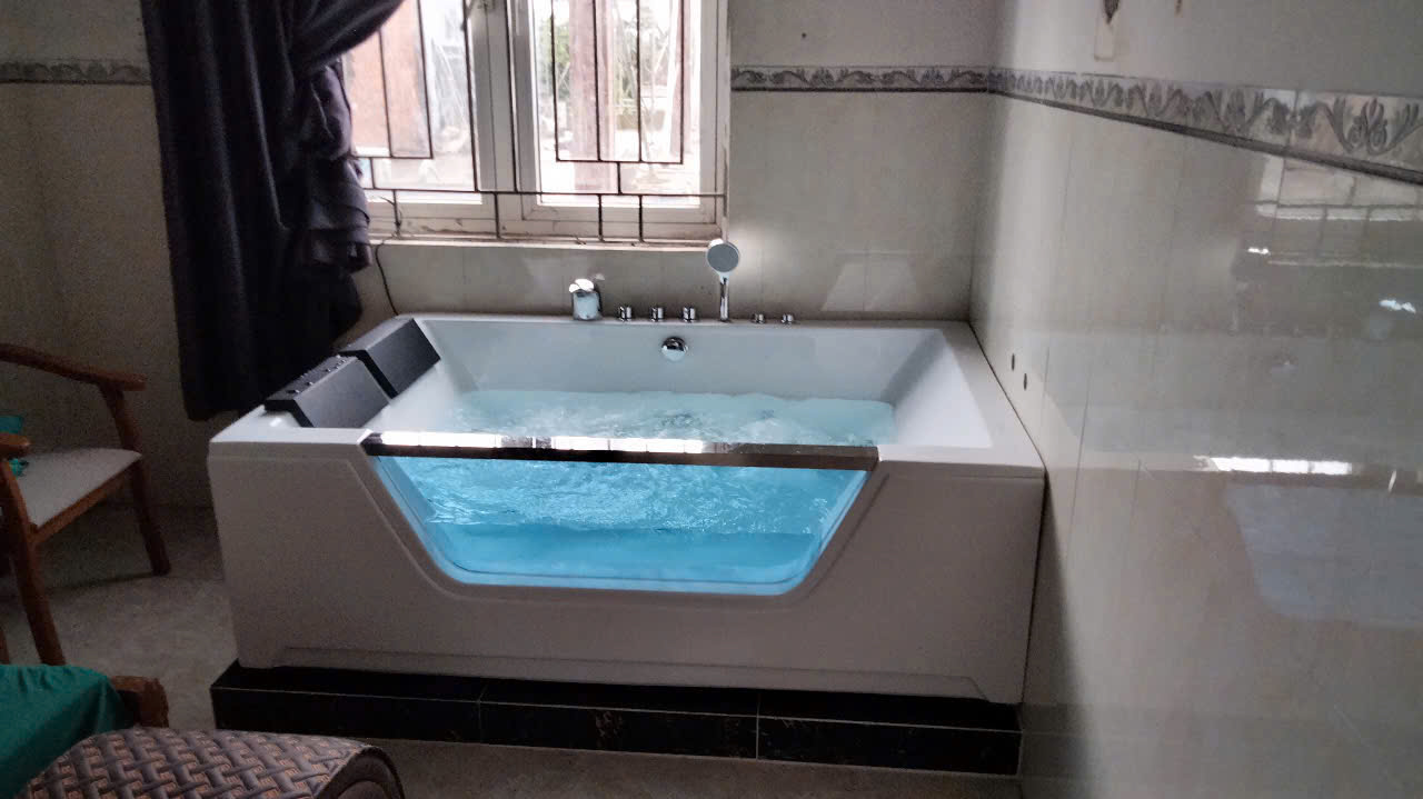 Bồn Tắm Đôi Chữ Nhật Kính 1.7m MKT-17
