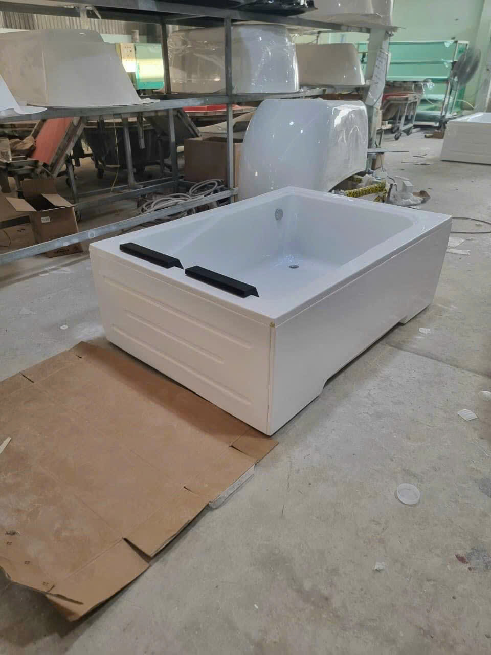 Bồn Tắm Đôi Chữ Nhật 1.7m KT-17