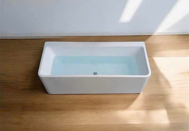 Bồn Tắm Chữ Nhật Liền Khối KT-17