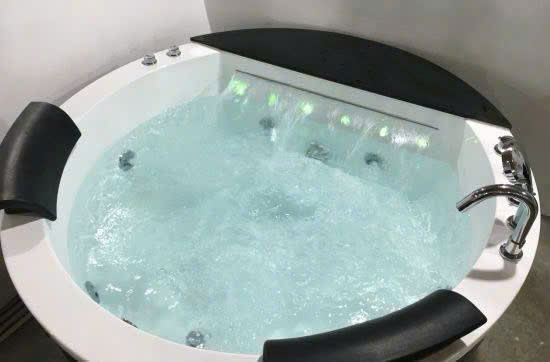 Bồn tắm xây massage  MT-BSX3 dáng tròn (1800-2000x650mm)