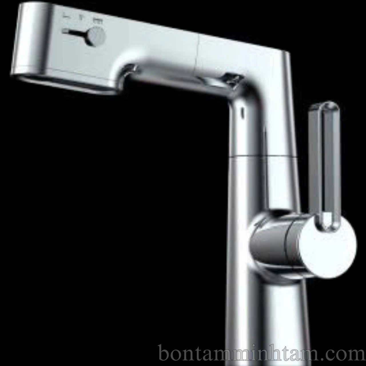Vòi rửa mặt dây rút MT-VDR1 hiển thị nhiệt độ