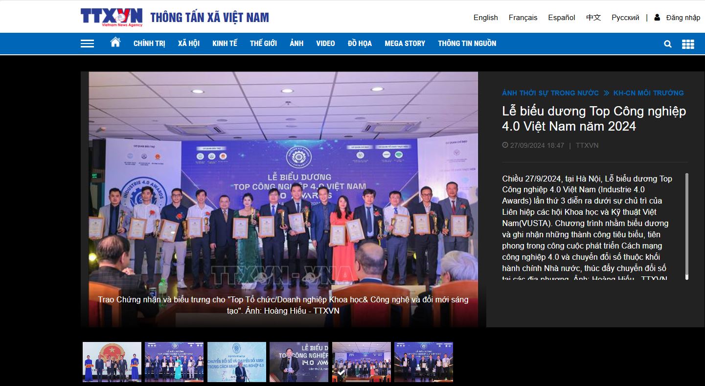 Top Công nghiệp 4.0 2024