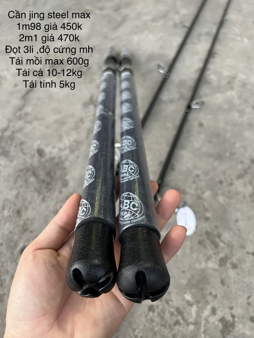 Cần cấm gốc jing steel max