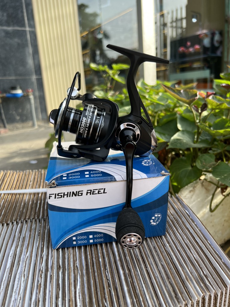 Máy câu cá HO 3000 câu lure, câu tôm giá rẽ