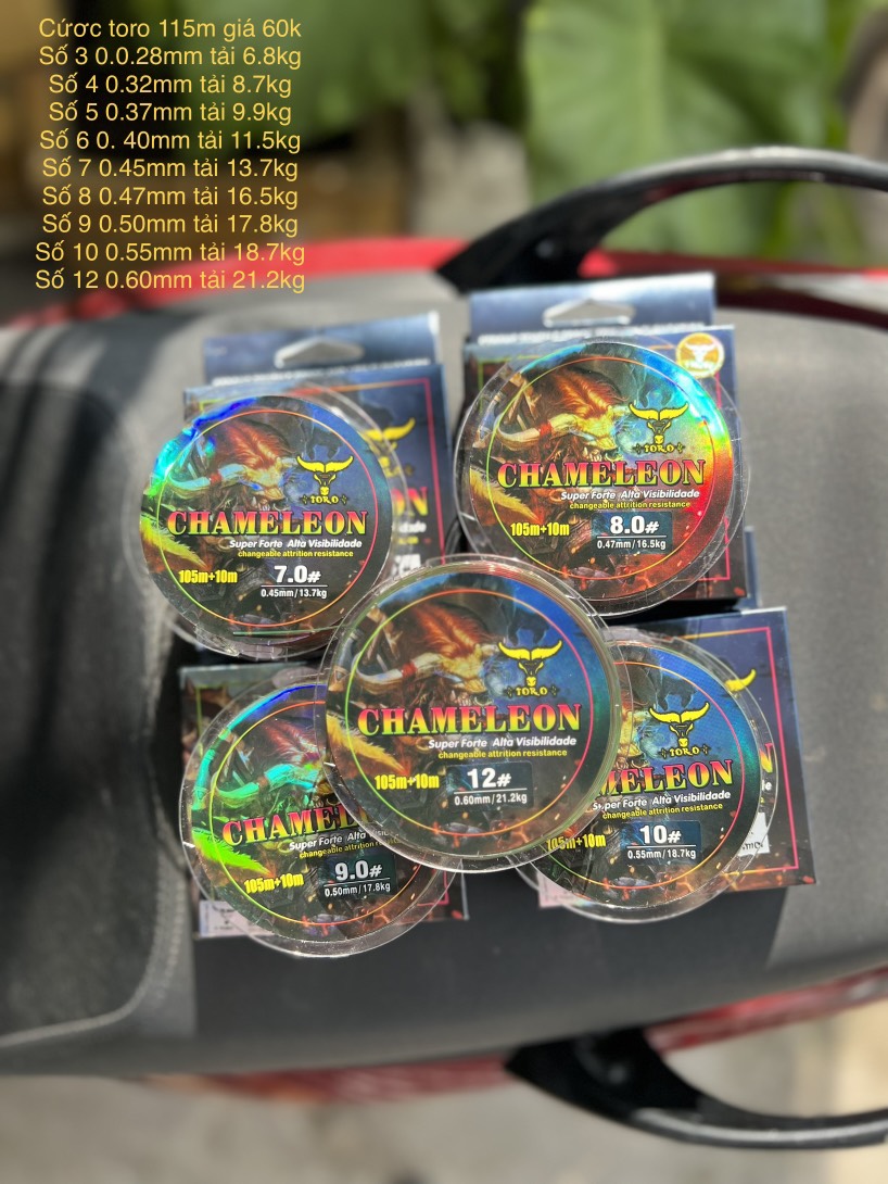 Cước toro CHAMELEON 115m