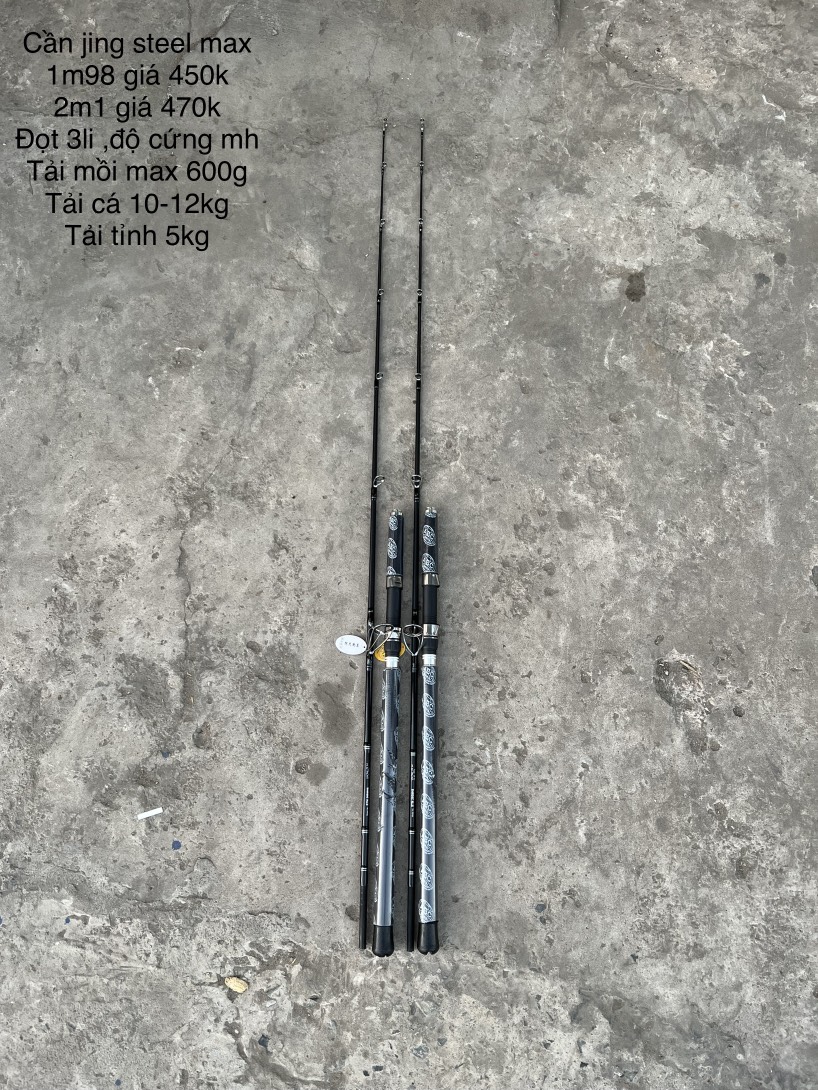 Cần cấm gốc jing steel max