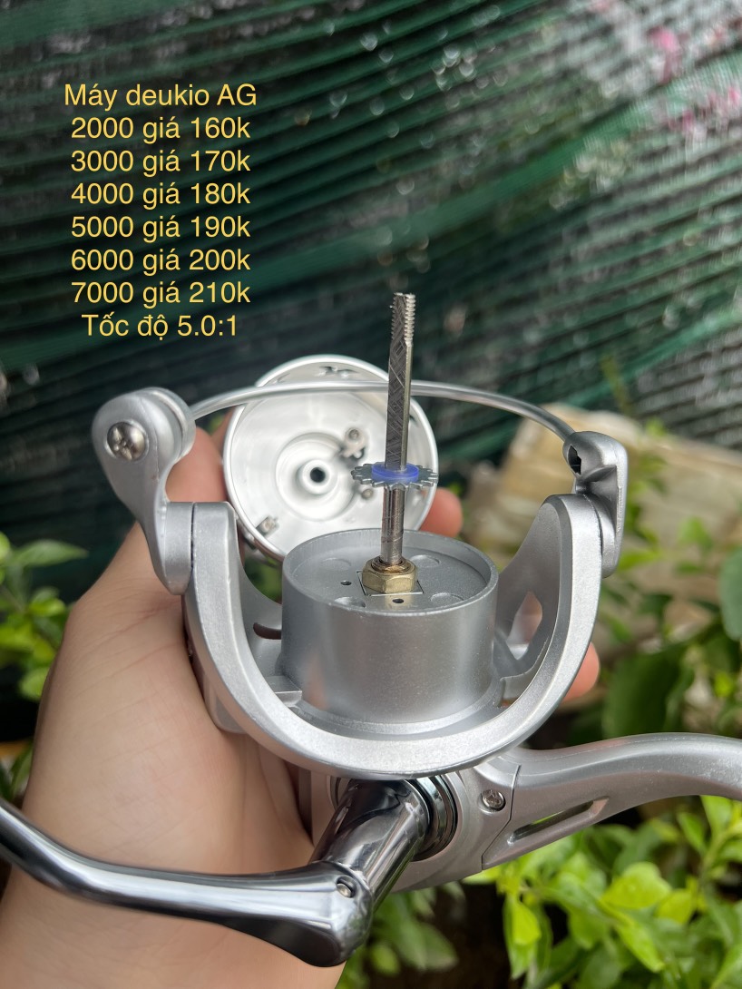 Máy câu cá deukio WIRO AG mẩu mới 2023 giá rẽ
