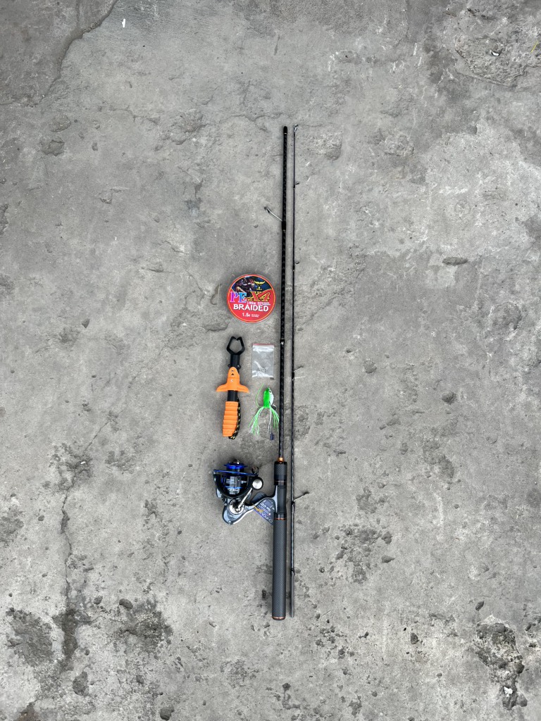 Combo 133 cần lure germany fishing +máy pioner chromium 2000