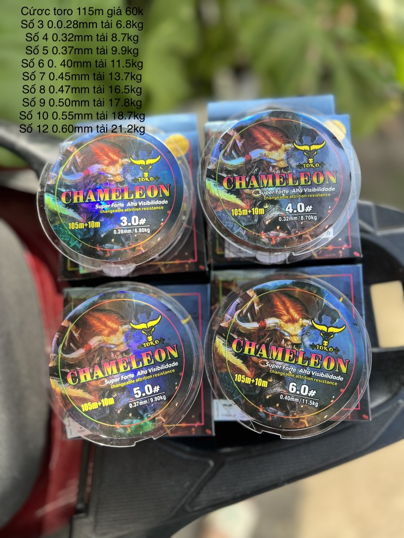 Cước toro CHAMELEON 115m