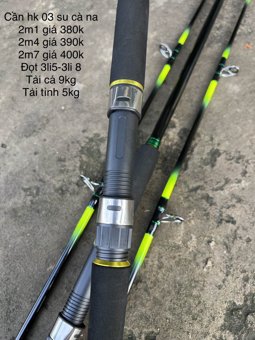 Cần câu  HK 03 su cà na mẫu mới