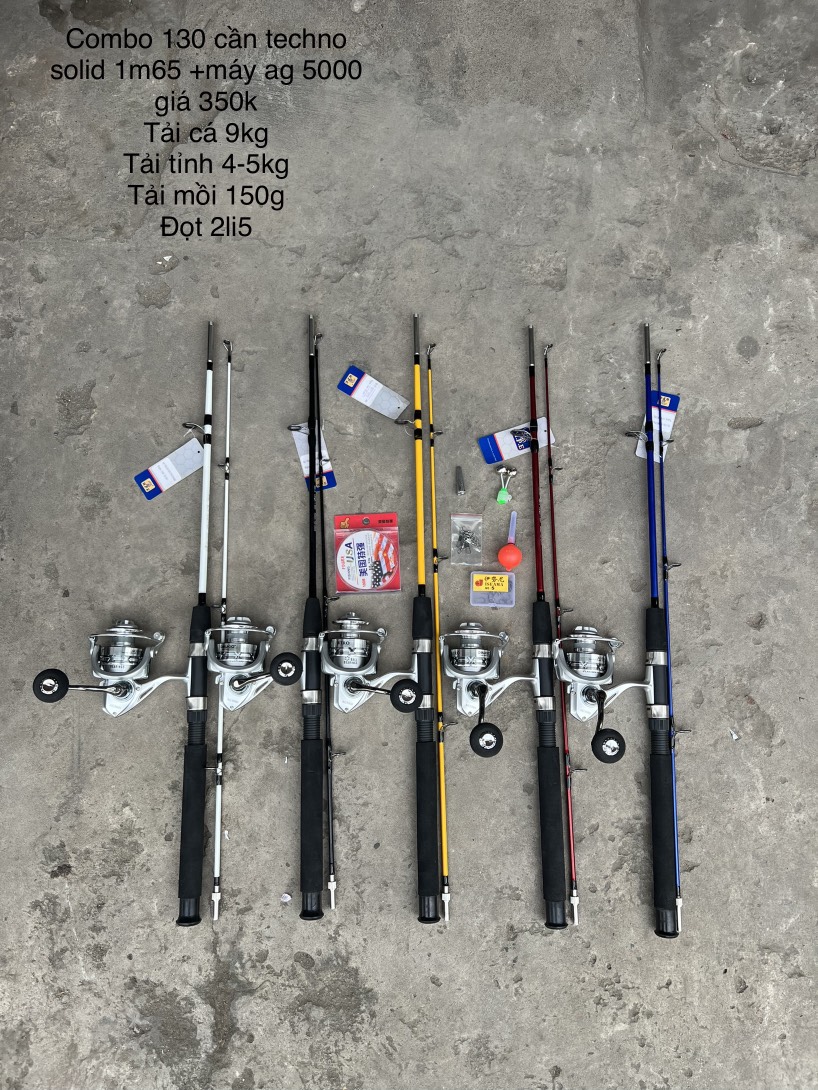 Combo 130 techno solid 1m65 +máy ag 5