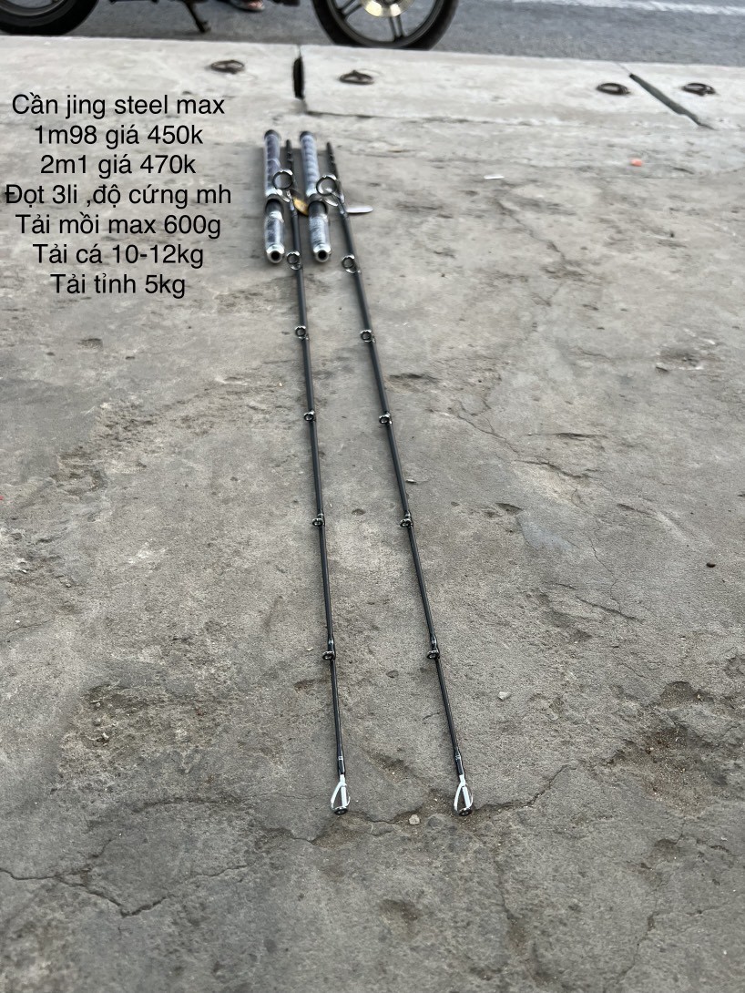 Cần cấm gốc jing steel max