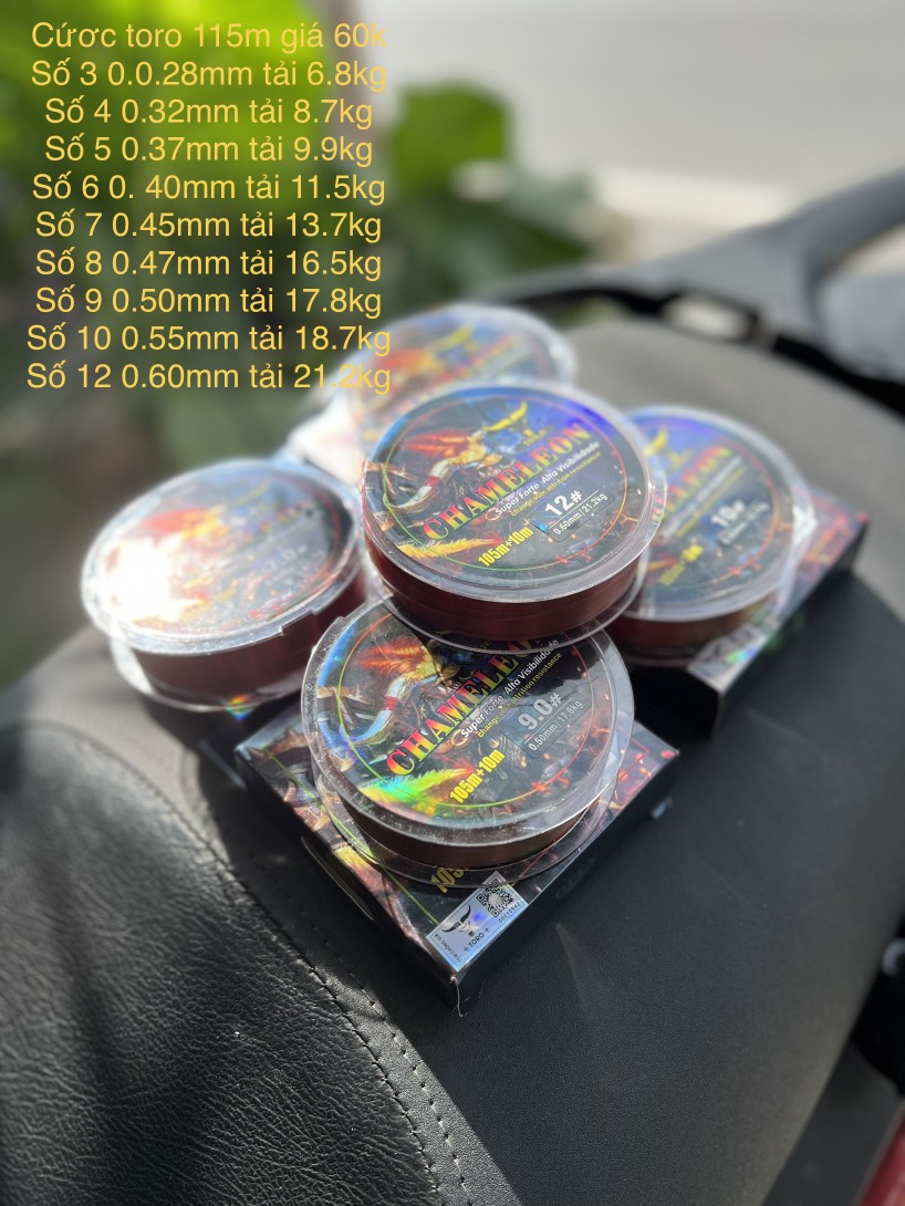 Cước toro CHAMELEON 115m