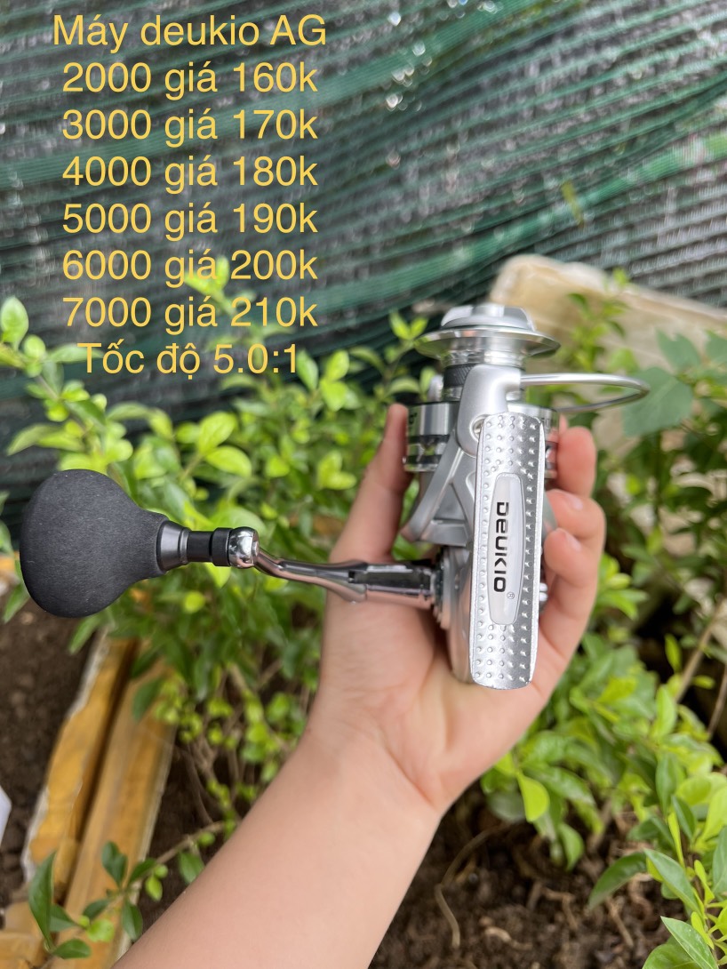 Máy câu cá deukio WIRO AG mẩu mới 2023 giá rẽ