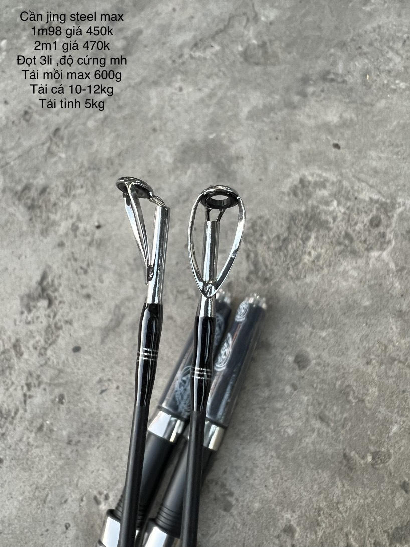Cần cấm gốc jing steel max