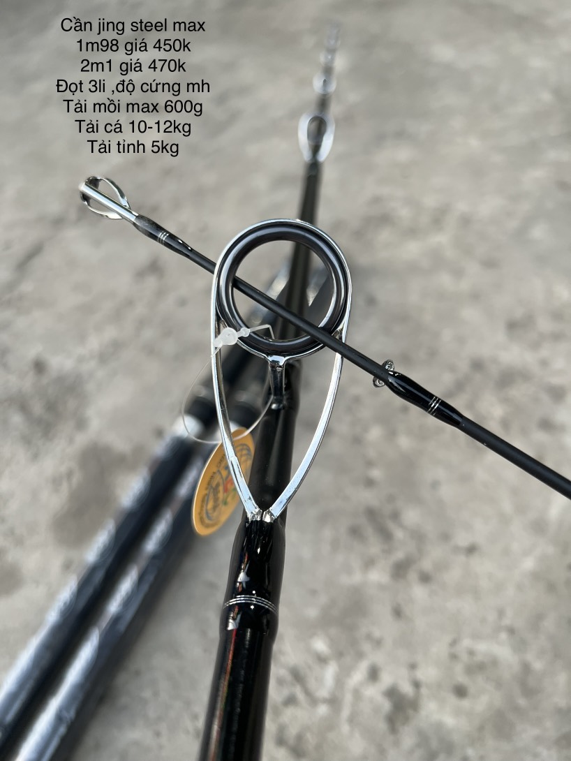 Cần cấm gốc jing steel max
