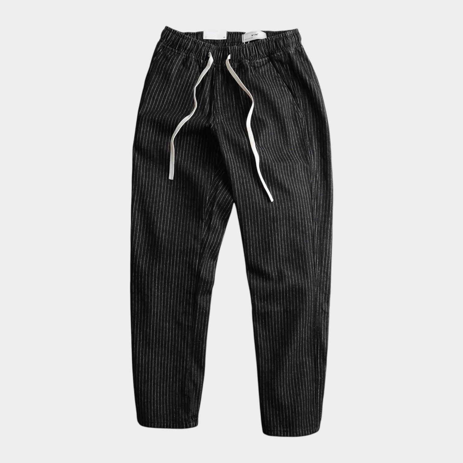 Quần Jean Black Striped Relax