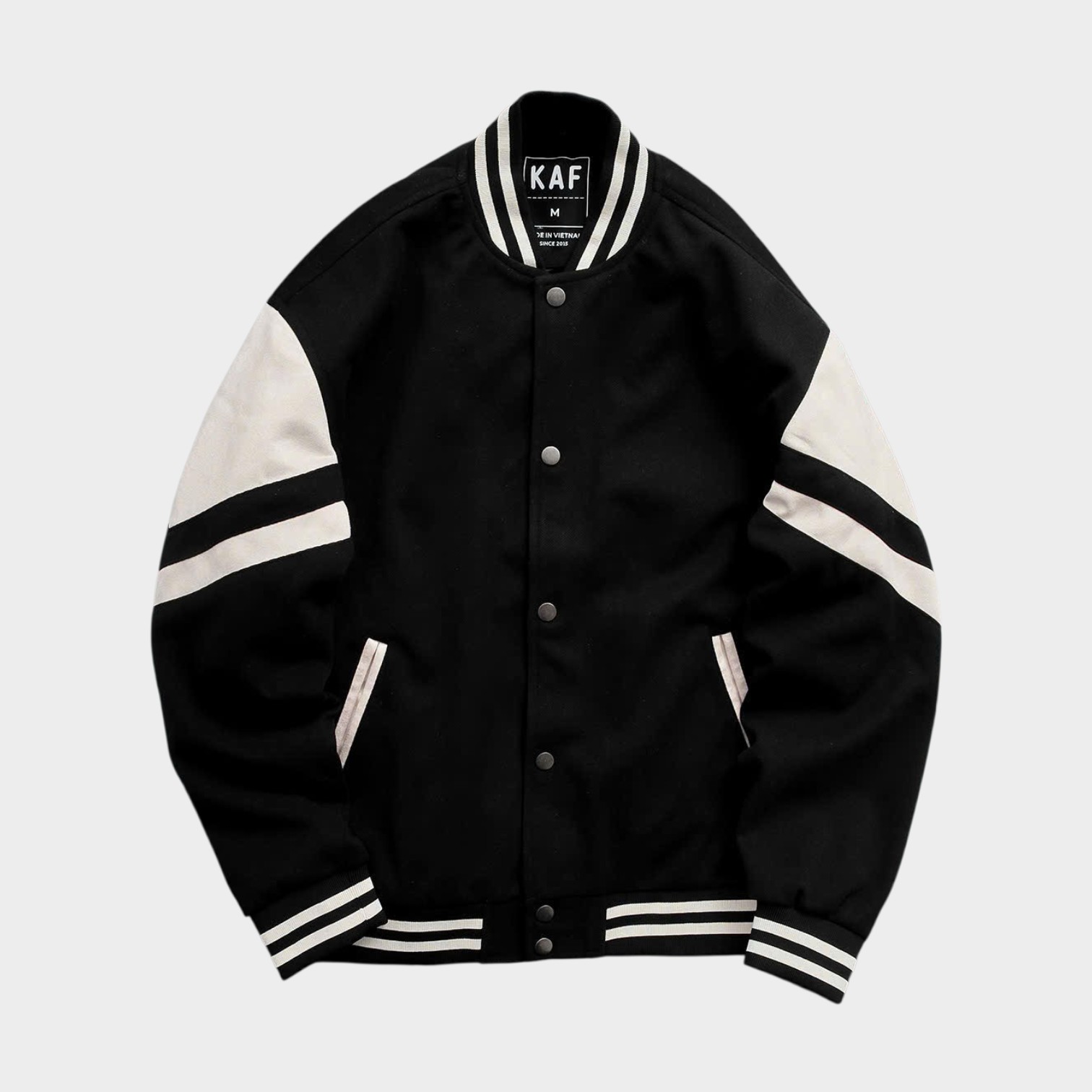 Áo Khoác Dạ Varsity Jacket Mix Color