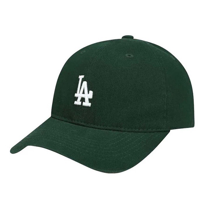 Nón lưỡi Trai MLB Xanh Lá Logo - LA