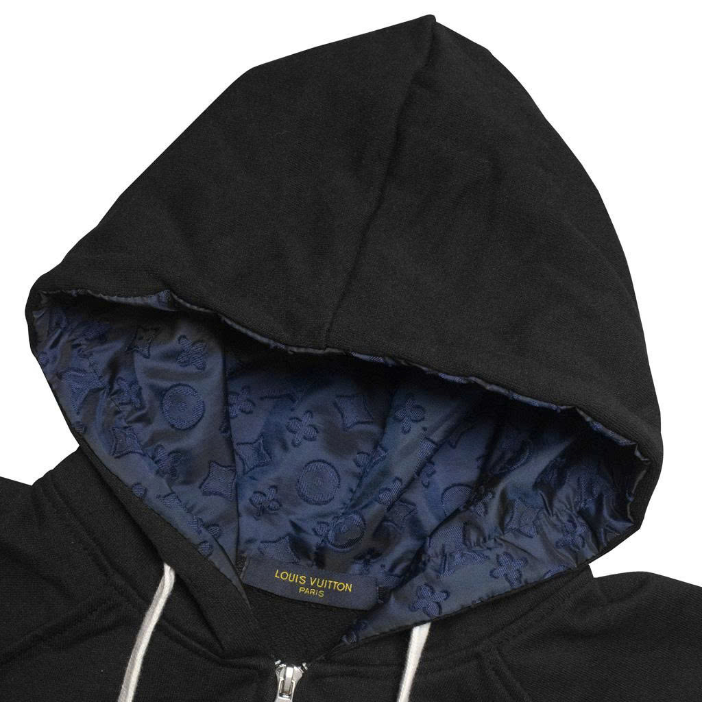 Hoodie Zip Louis Vuitton Monogram V2