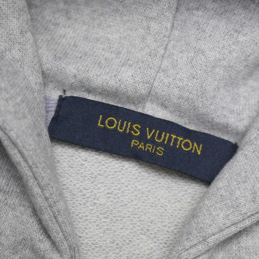 Hoodie Zip Louis Vuitton Intarsia (new)