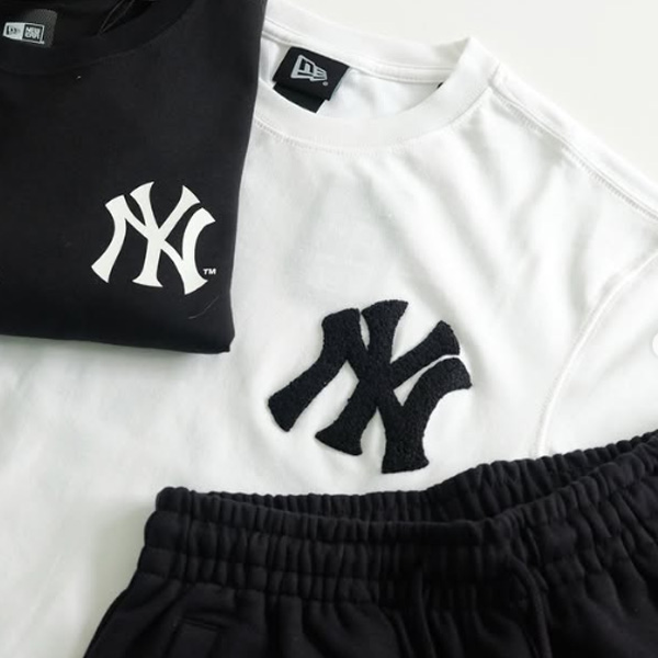 Áo Thun New Era Thêu Xù (Sau In NewYork)