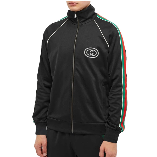 Áo Khoác Gucci Web Stripe Details (new)