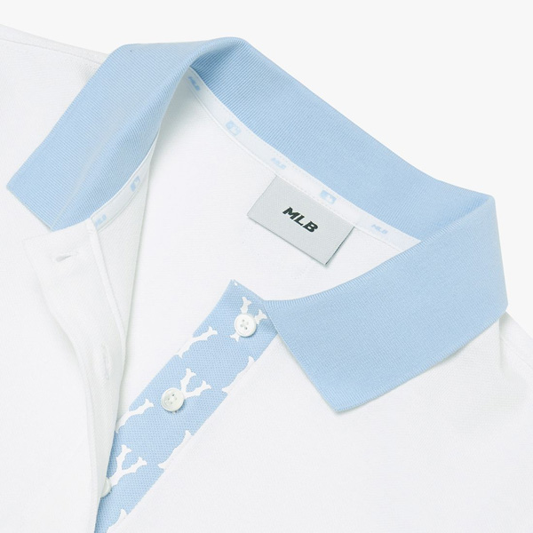 POLO MLB BASIC TRẮNG