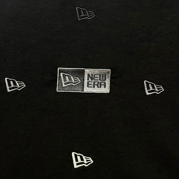 Áo Thun Logo NewEra Mono Thêu Full