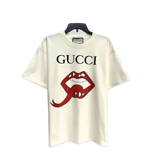 Áo Thun GC Gucci Lips Logo