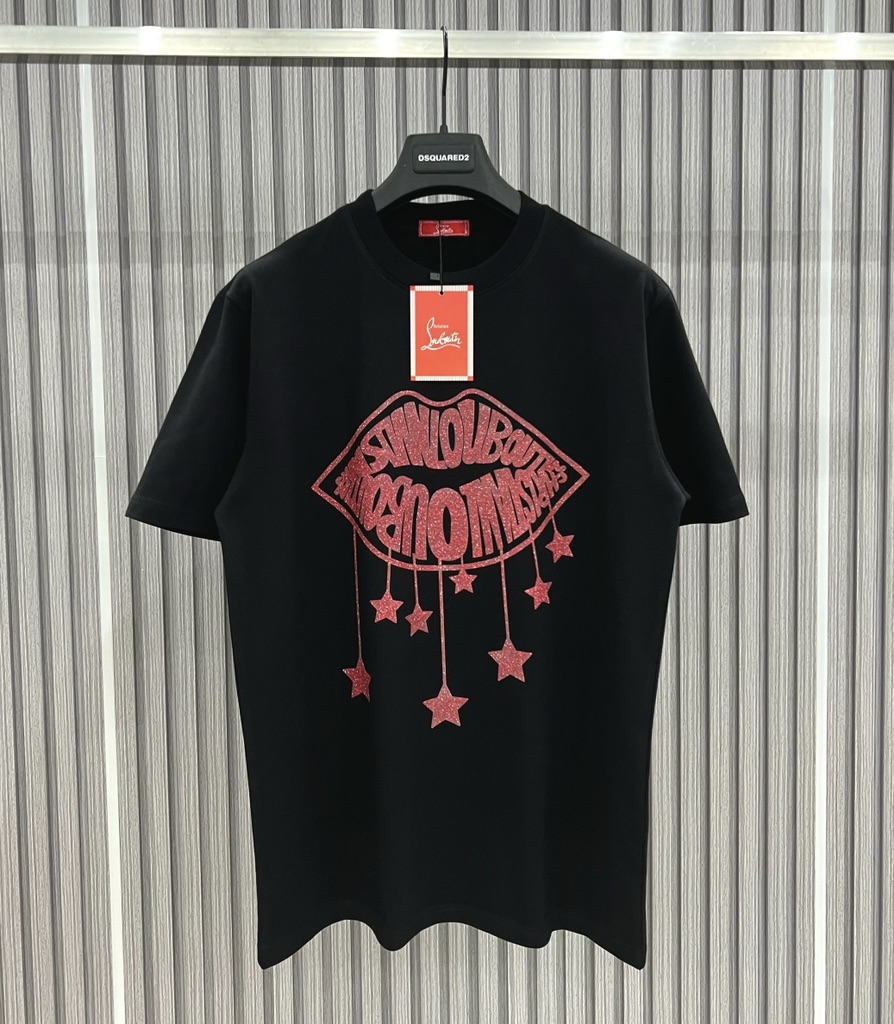 Áo thun Louboutin Môi V3