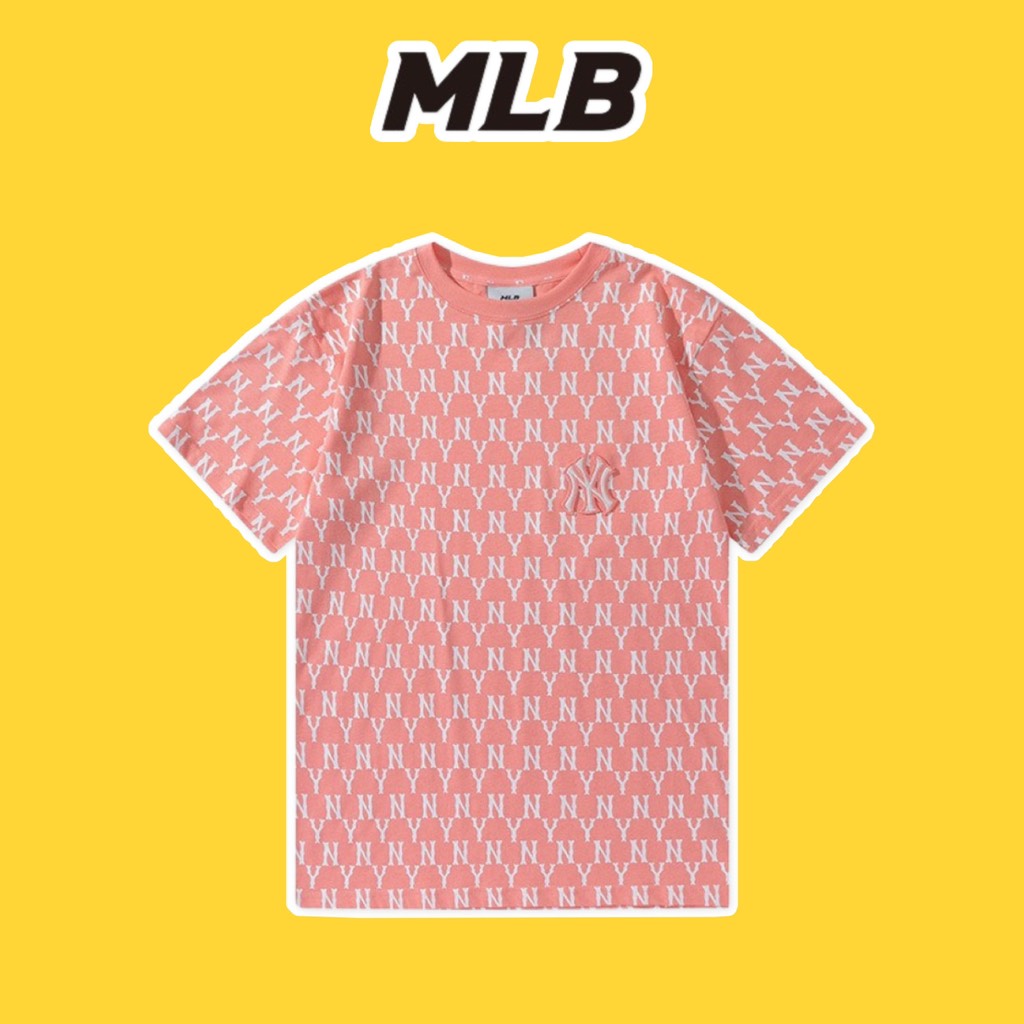 Áo thun MLB Monogram (Màu Hồng)