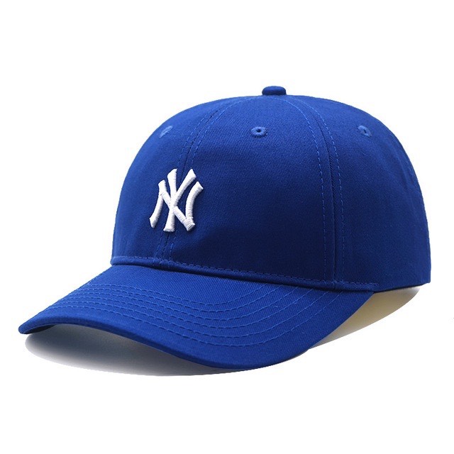 Nón lưỡi Trai MLB xanh Logo - NY