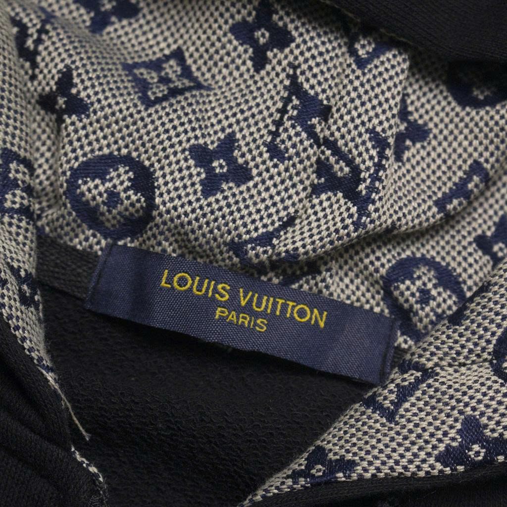 Hoodie Zip Louis Vuitton Monogram V3 ( Gold )