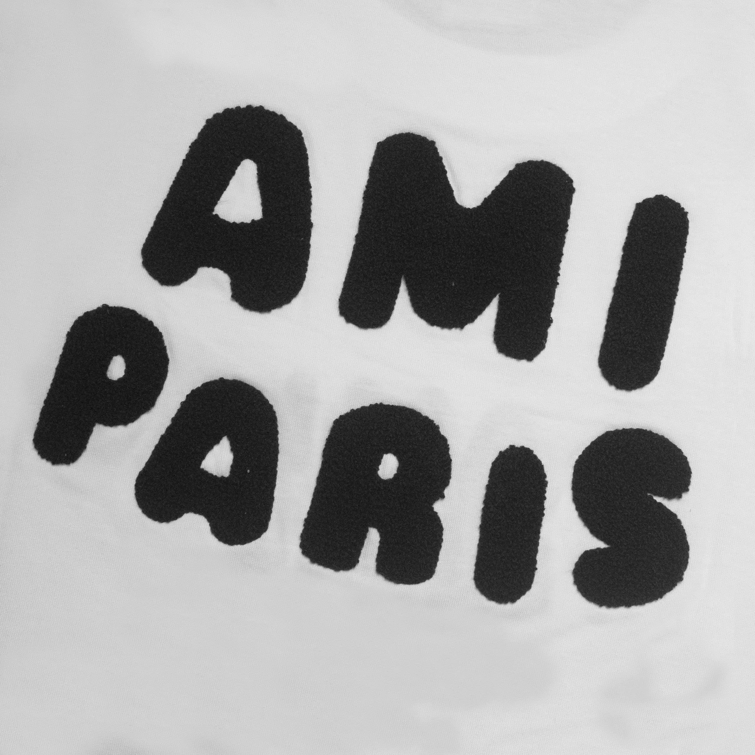 Áo Thun AMI PARIS Thêu Xù
