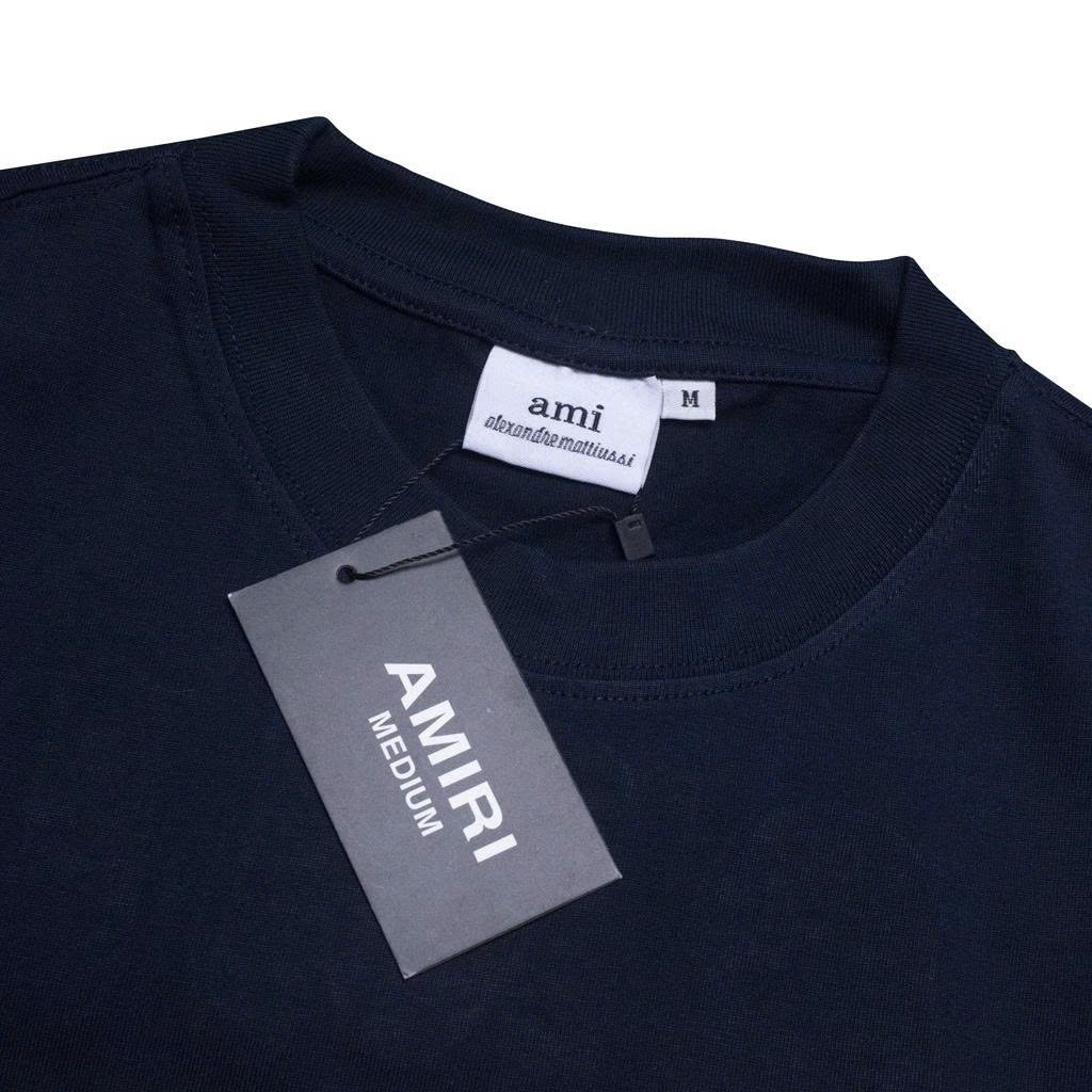 Áo Thun AMI PARIS Thêu Xù