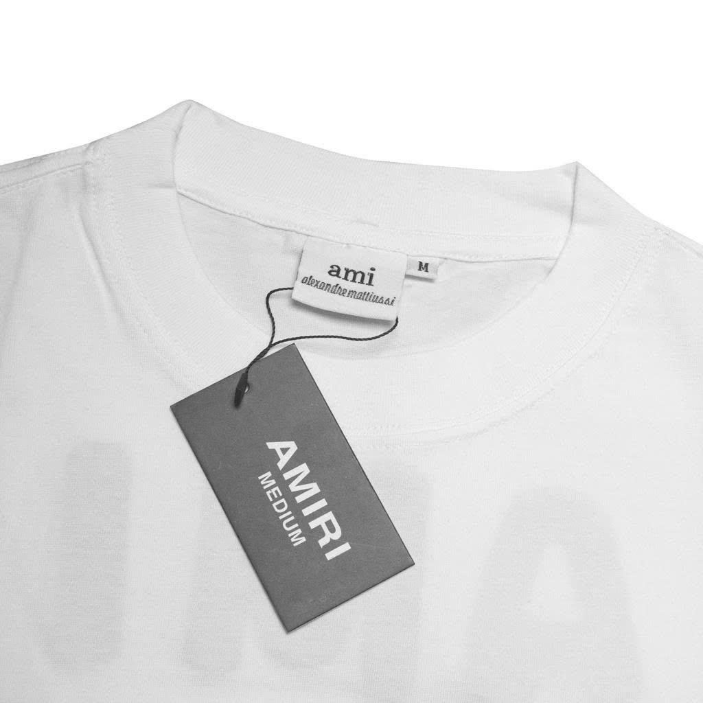 Áo Thun AMI PARIS Thêu Xù