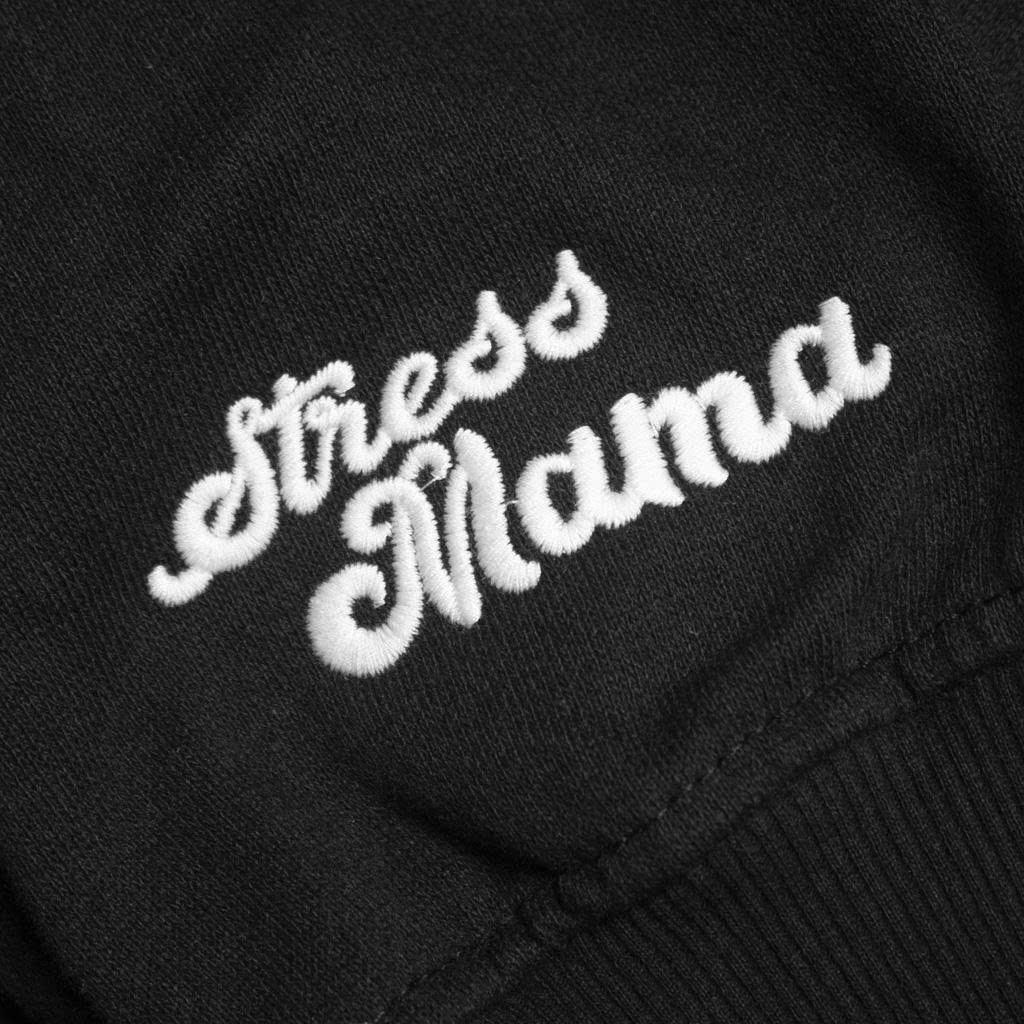 Hoodie Stressmama Boxy Bling Heart