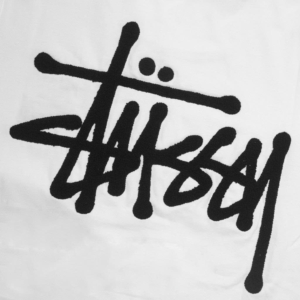Áo Thun Stussy Thêu Xù Basic Cực Đẹp