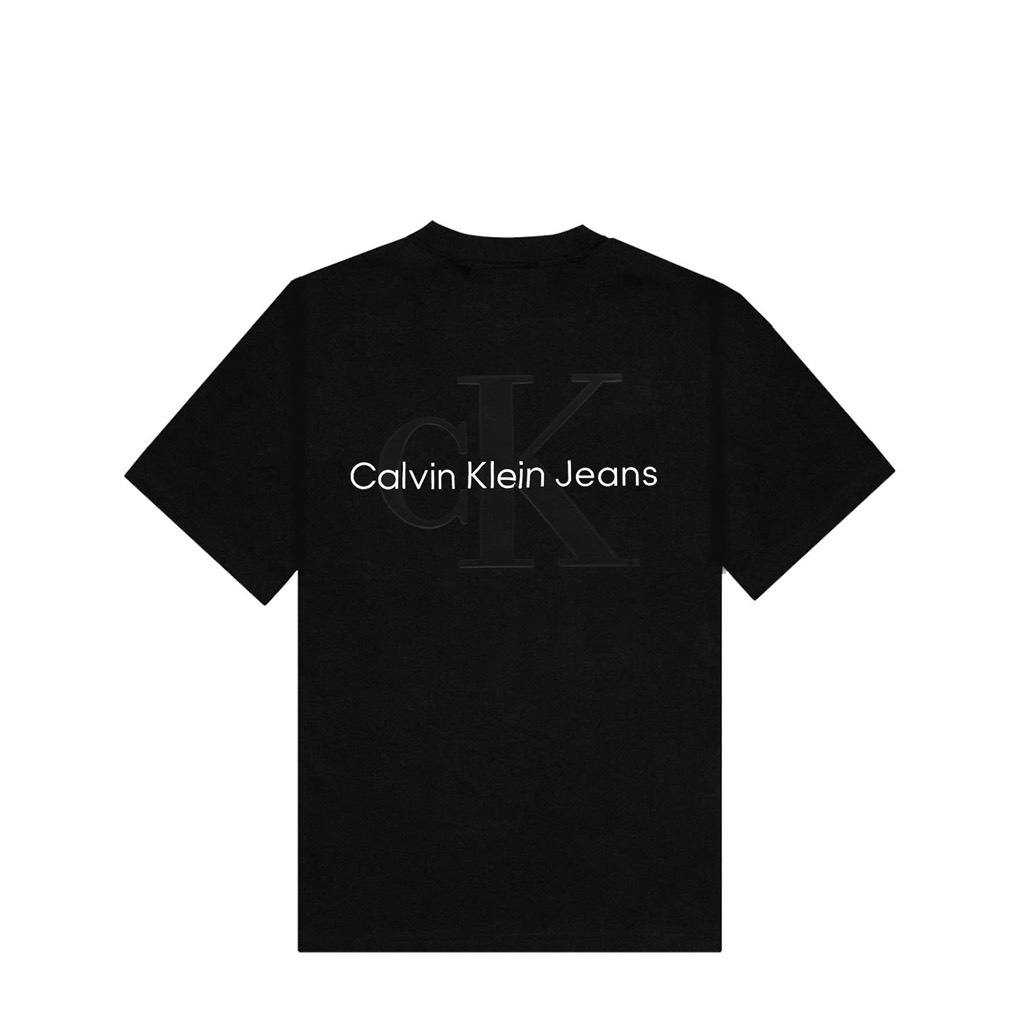 Áo Thun Calvin Klein In Phồng - Đen