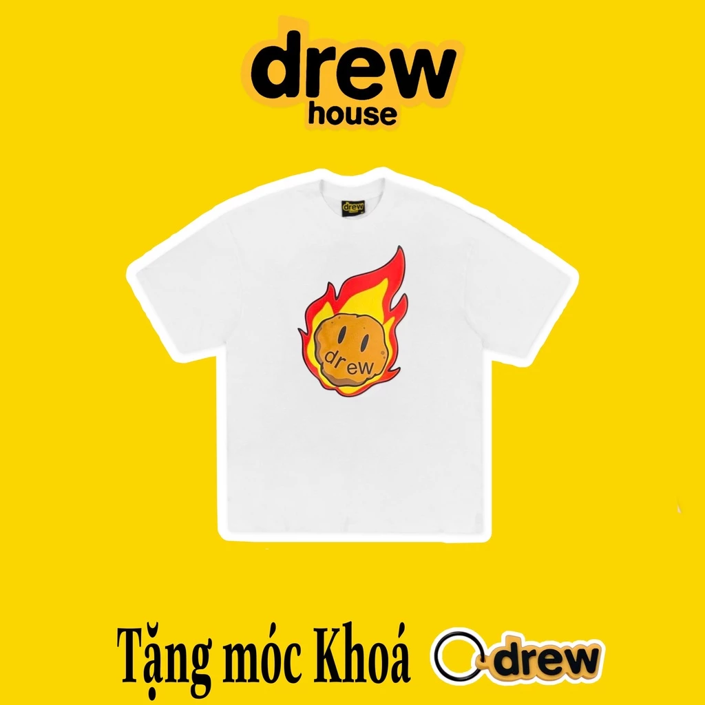 Áo thun tay lỡ Drew full mẫu