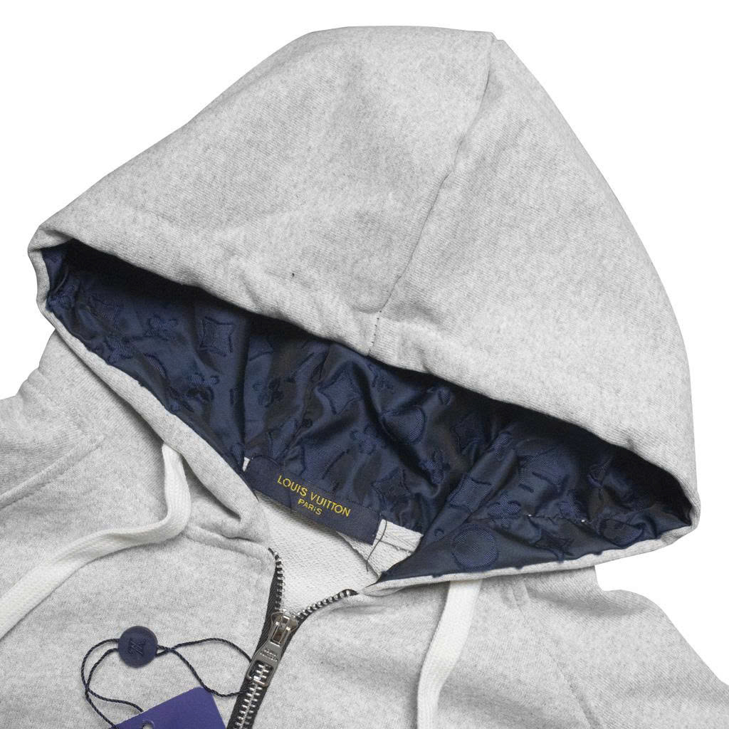 Hoodie Zip Louis Vuitton Monogram V2