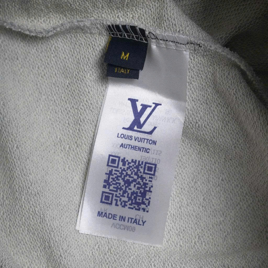 Hoodie Zip Louis Vuitton Intarsia (new)