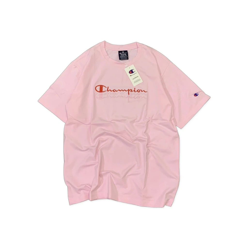Champion 3 Line Màu Hồng