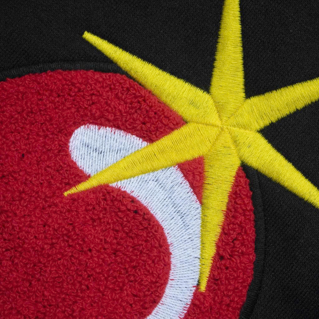 Hoodie Stressmama Boxy Bling Heart