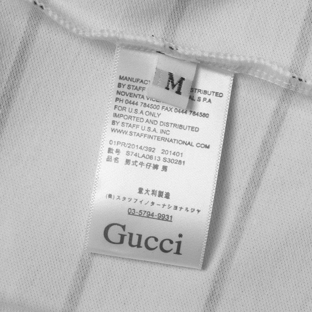 Polo Gucci Embroidery Kẻ Ngang