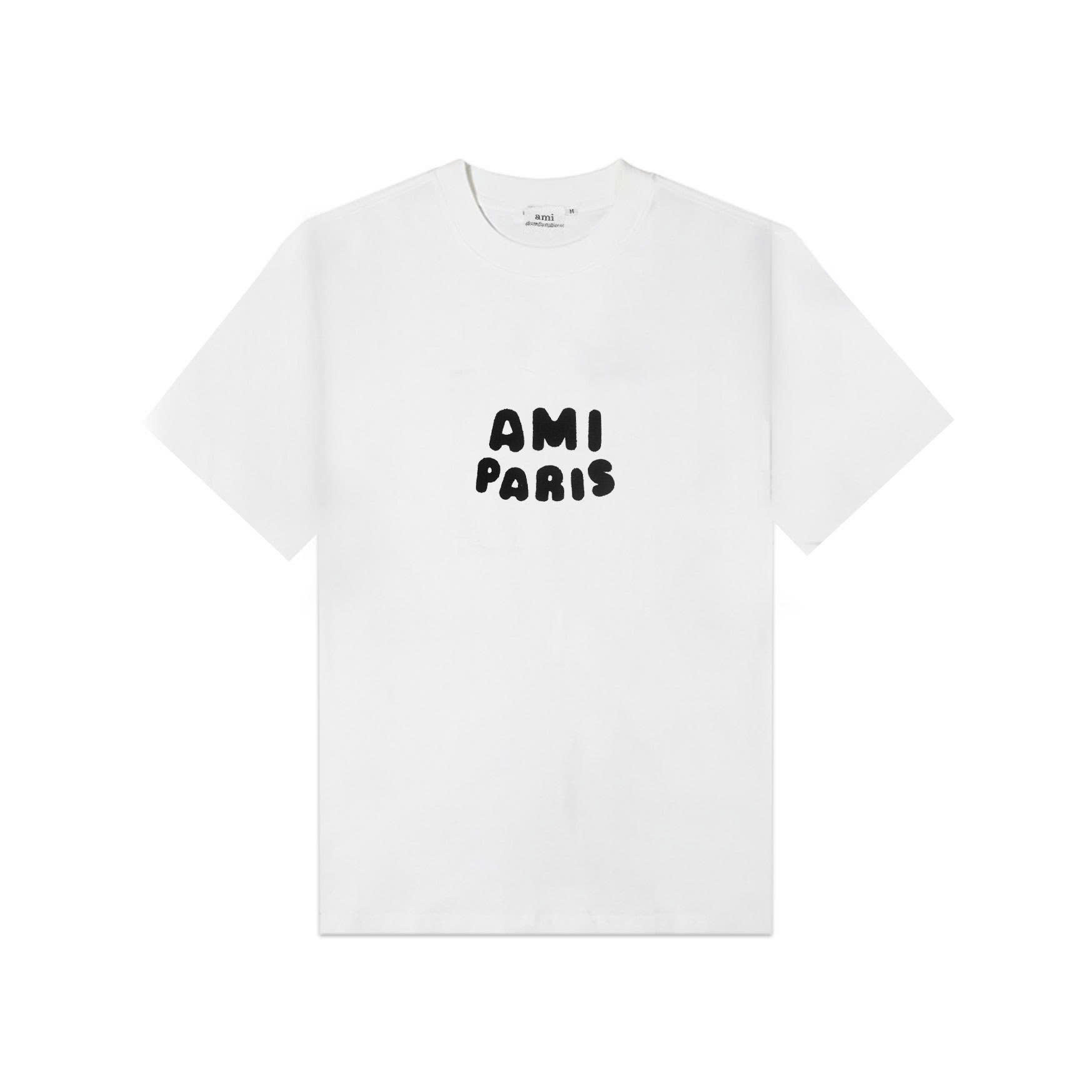 Áo Thun AMI PARIS Thêu Xù