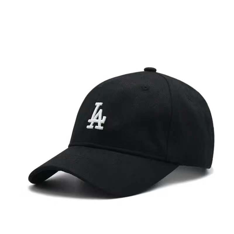 Nón lưỡi Trai MLB Màu Đen Logo - LA