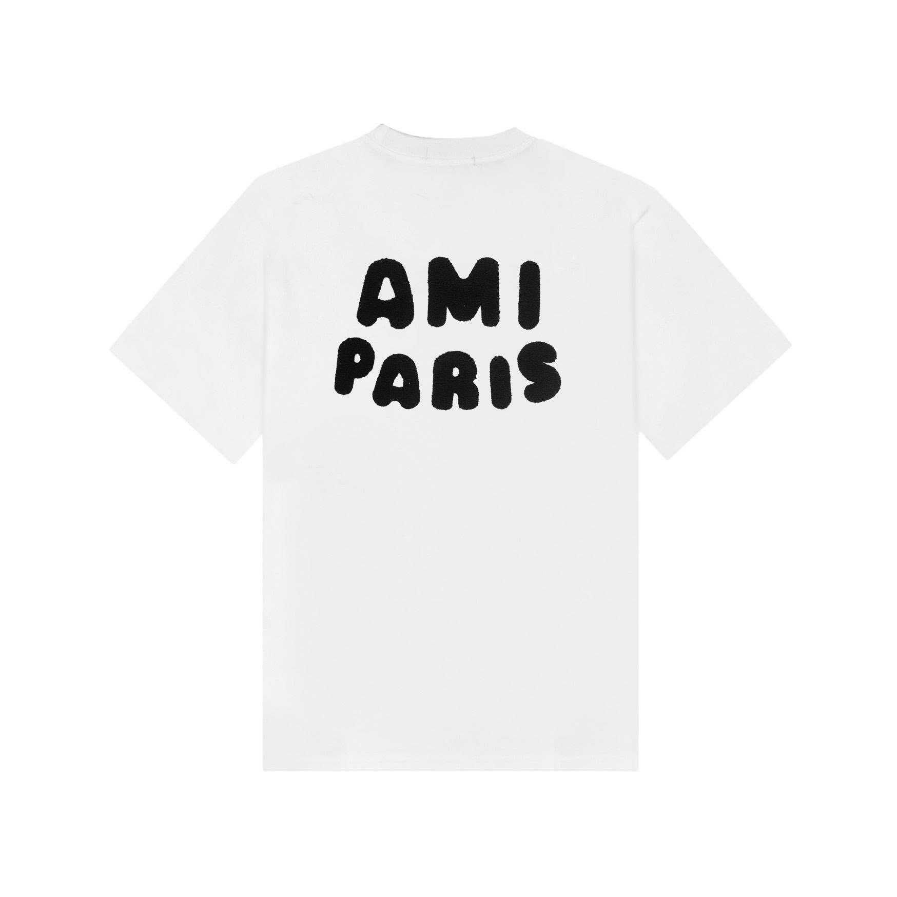 Áo Thun AMI PARIS Thêu Xù